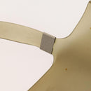 CHANEL Hand Bag Rubber Gray CC Auth bs25493-10