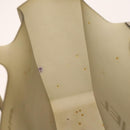 CHANEL Hand Bag Rubber Gray CC Auth bs25493-12