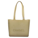 CHANEL Hand Bag Rubber Gray CC Auth bs25493-13