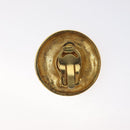 CHANEL Earring metal Gold CC Auth bs25494-7
