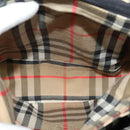 Burberrys Shoulder Bag Leather Black Gold Auth bs25497-11