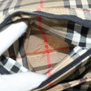 Burberrys Shoulder Bag Leather Black Gold Auth bs25497-19