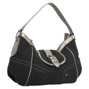 BURBERRY Blue Label Shoulder Bag Canvas Navy Auth bs25498-1