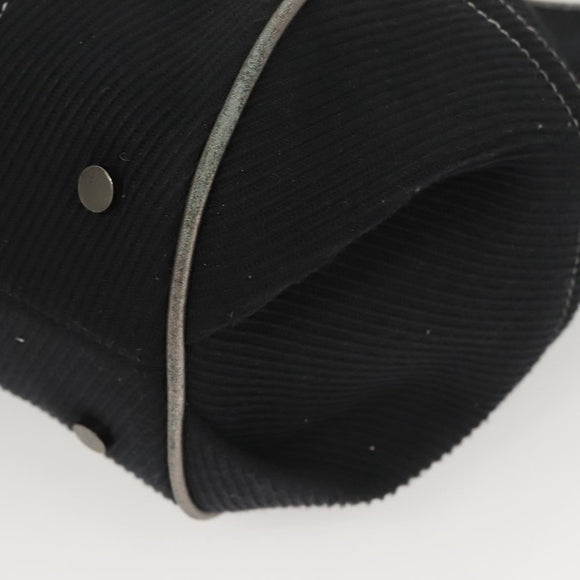 BURBERRY Blue Label Shoulder Bag Canvas Navy Auth bs25498