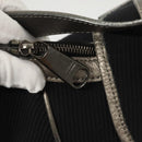 BURBERRY Blue Label Shoulder Bag Canvas Navy Auth bs25498-10