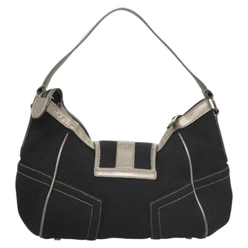 BURBERRY Blue Label Shoulder Bag Canvas Navy Auth bs25498 - 0