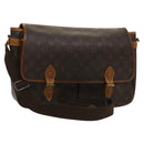 LOUIS VUITTON Monogram Gibeciere GM Shoulder Bag M42246 LV Auth bs25507-1
