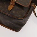 LOUIS VUITTON Monogram Gibeciere GM Shoulder Bag M42246 LV Auth bs25507-16