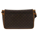 LOUIS VUITTON Monogram Gibeciere GM Shoulder Bag M42246 LV Auth bs25507-2