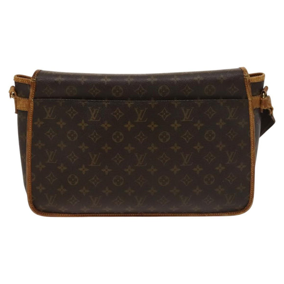 LOUIS VUITTON Monogram Gibeciere GM Shoulder Bag M42246 LV Auth bs25507