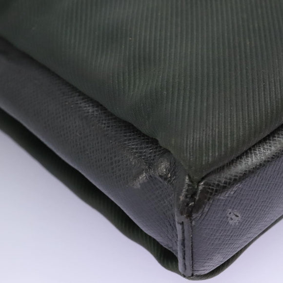 LOUIS VUITTON Taiga Saratov GM Shoulder Bag Ardoise M30892 LV Auth bs25513