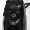 Salvatore Ferragamo Vala Shoulder Bag Leather Black Gold Auth bs25514-9