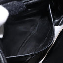 Salvatore Ferragamo Vala Shoulder Bag Leather Black Gold Auth bs25514-21