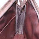 Burberrys Nova Check Clutch Bag Canvas Beige Auth bs25520-11