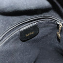 GUCCI Bamboo Shoulder Bag Enamel Black 003 2113 0127 Auth bs25525-17