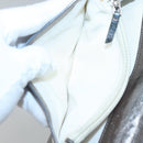 CHANEL 2.55 Matelasse Long Wallet Leather Silver CC Auth bs25537-19