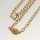 CHANEL Chain Belt metal Gold CC Auth bs25545-7