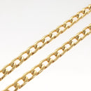 CHANEL Chain Belt metal Gold CC Auth bs25546-12