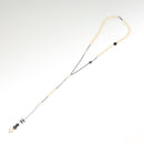 CHANEL Pearl Necklace metal White CC Auth bs25548-14