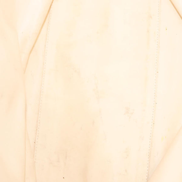 CHANEL Chain Bicy line Tote Bag Canvas Red CC Auth bs25552