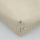 LOEWE Pouch Leather White Auth bs25555-15