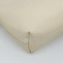 LOEWE Pouch Leather White Auth bs25555-16