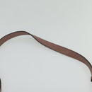 FENDI Runaway Small Hand Bag Leather 2way Pink Gold Auth bs25561-15