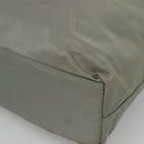 PRADA Shoulder Bag Nylon Plastic Gray Clear Auth bs25567-10