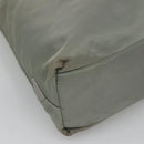 PRADA Shoulder Bag Nylon Plastic Gray Clear Auth bs25567-11