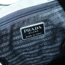 PRADA Shoulder Bag Nylon Plastic Gray Clear Auth bs25567-16