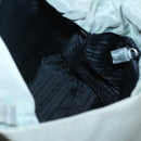 PRADA Shoulder Bag Nylon Plastic Gray Clear Auth bs25567-18