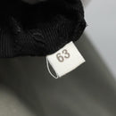 PRADA Shoulder Bag Nylon Plastic Gray Clear Auth bs25567-21