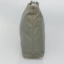 PRADA Shoulder Bag Nylon Plastic Gray Clear Auth bs25567-4