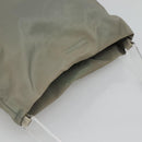 PRADA Shoulder Bag Nylon Plastic Gray Clear Auth bs25567-6