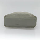PRADA Shoulder Bag Nylon Plastic Gray Clear Auth bs25567-9