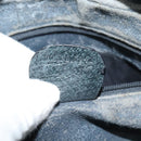 GUCCI GG Supreme Sherry Line Shoulder Bag PVC Navy Gold Red Auth bs25574-12