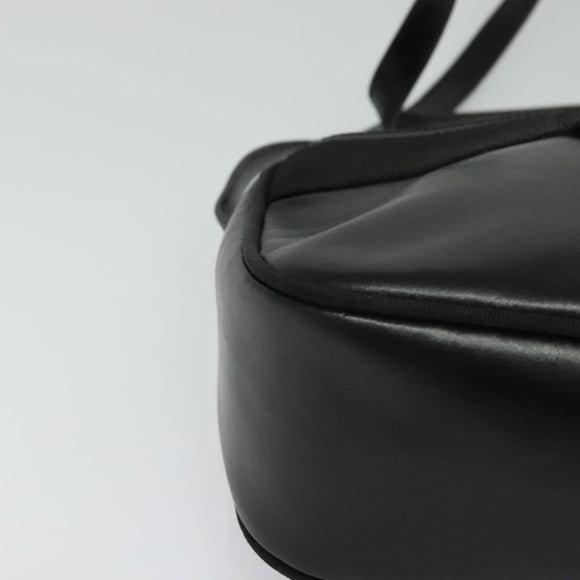 Salvatore Ferragamo Vala Shoulder Bag Leather Black Auth bs25584