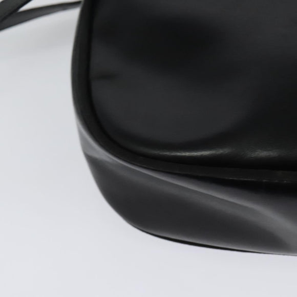 Salvatore Ferragamo Vala Shoulder Bag Leather Black Auth bs25584