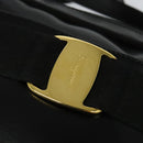 Salvatore Ferragamo Vala Shoulder Bag Leather Black Auth bs25584-17