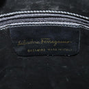 Salvatore Ferragamo Vala Shoulder Bag Leather Black Auth bs25584-12