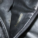 FENDI Shoulder Bag Nylon Black Gold Auth bs25587-12