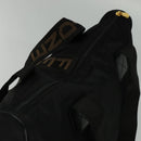 FENDI Shoulder Bag Nylon Black Gold Auth bs25587-6