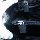 PRADA Shoulder Bag Nylon Green Silver Auth bs25592-10