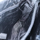 PRADA Shoulder Bag Nylon Green Silver Auth bs25592-19