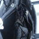 PRADA Shoulder Bag Nylon Green Silver Auth bs25592-20