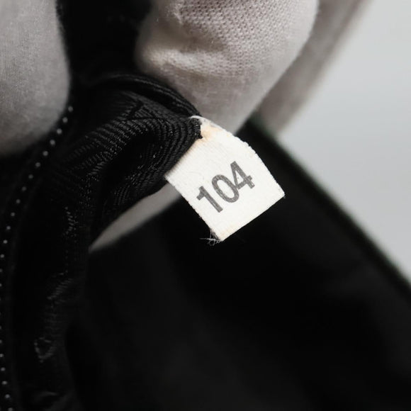 PRADA Shoulder Bag Nylon Green Silver Auth bs25592