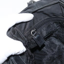 PRADA Shoulder Bag Nylon Black Silver Auth bs25600-24