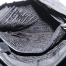 PRADA Shoulder Bag Nylon Black Silver Auth bs25600-25