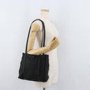 PRADA Shoulder Bag Nylon Black Silver Auth bs25600-29