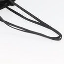 PRADA Shoulder Bag Nylon Black Silver Auth bs25600-7